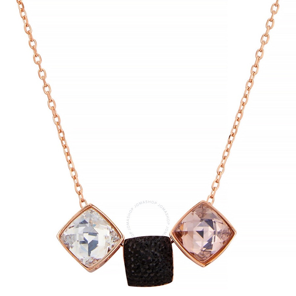 Swarovski Glance Rose Gold Necklace Sold Out - Picture 1 of 9